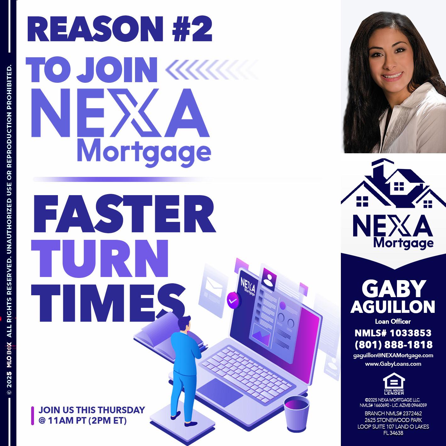 REASON 2 - Gaby Aguillon -Loan Officer