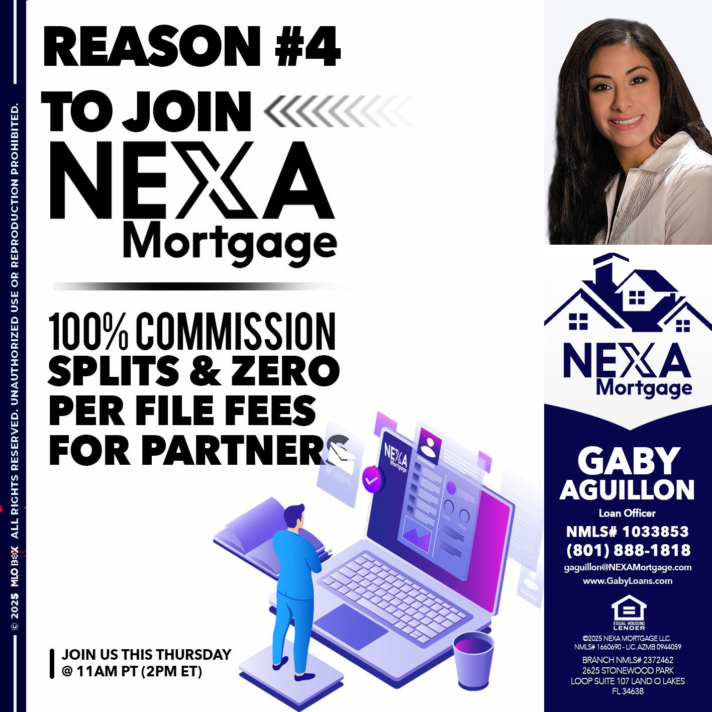 REASON 4 - Gaby Aguillon -Loan Officer