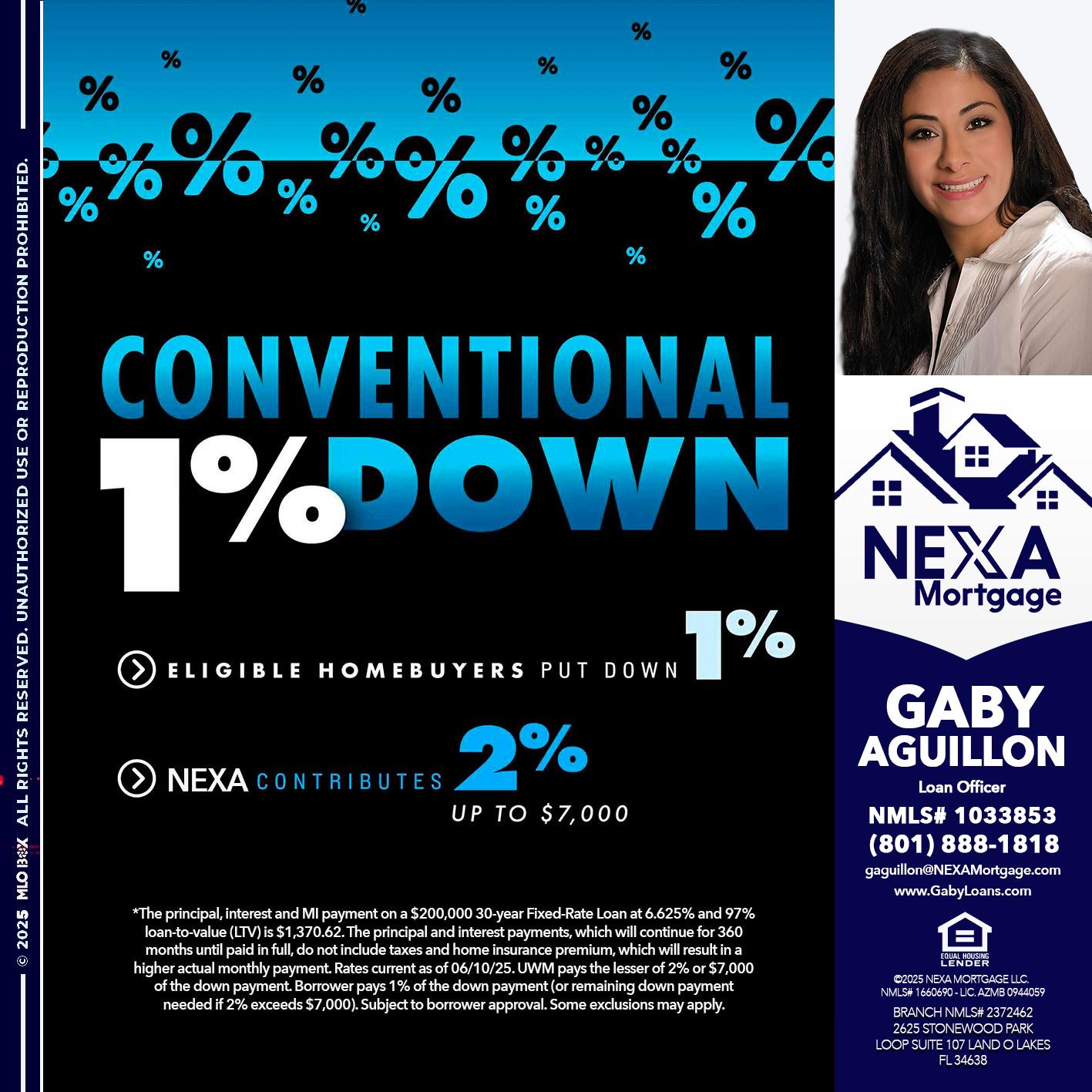 conventional - Gaby Aguillon -Loan Officer