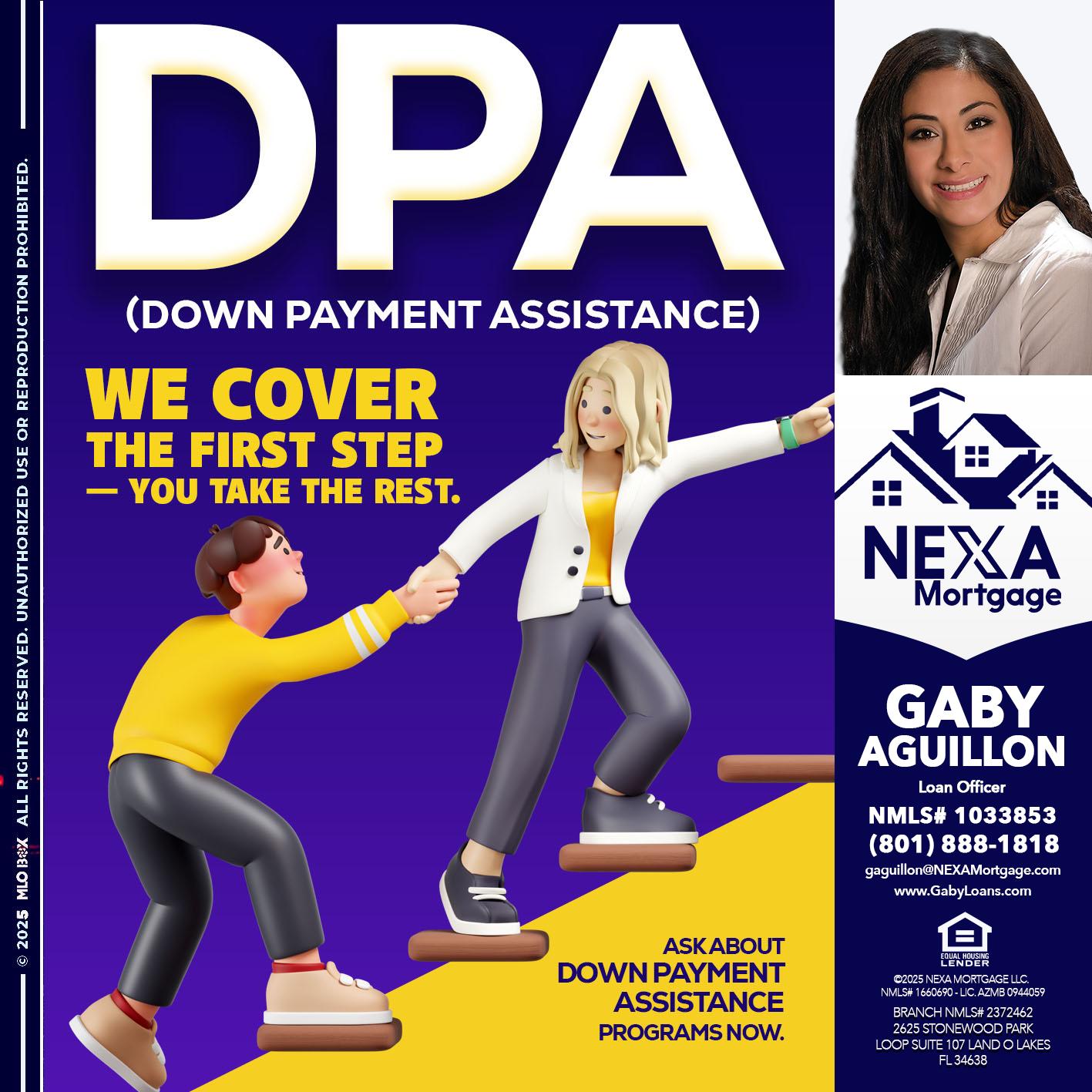 DPA LOANS - Gaby Aguillon -Loan Officer