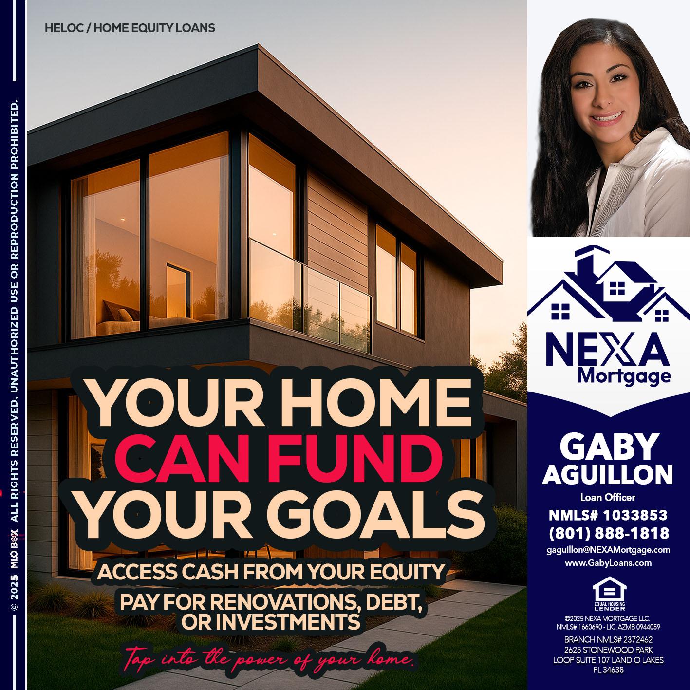 HELOC - Gaby Aguillon -Loan Officer