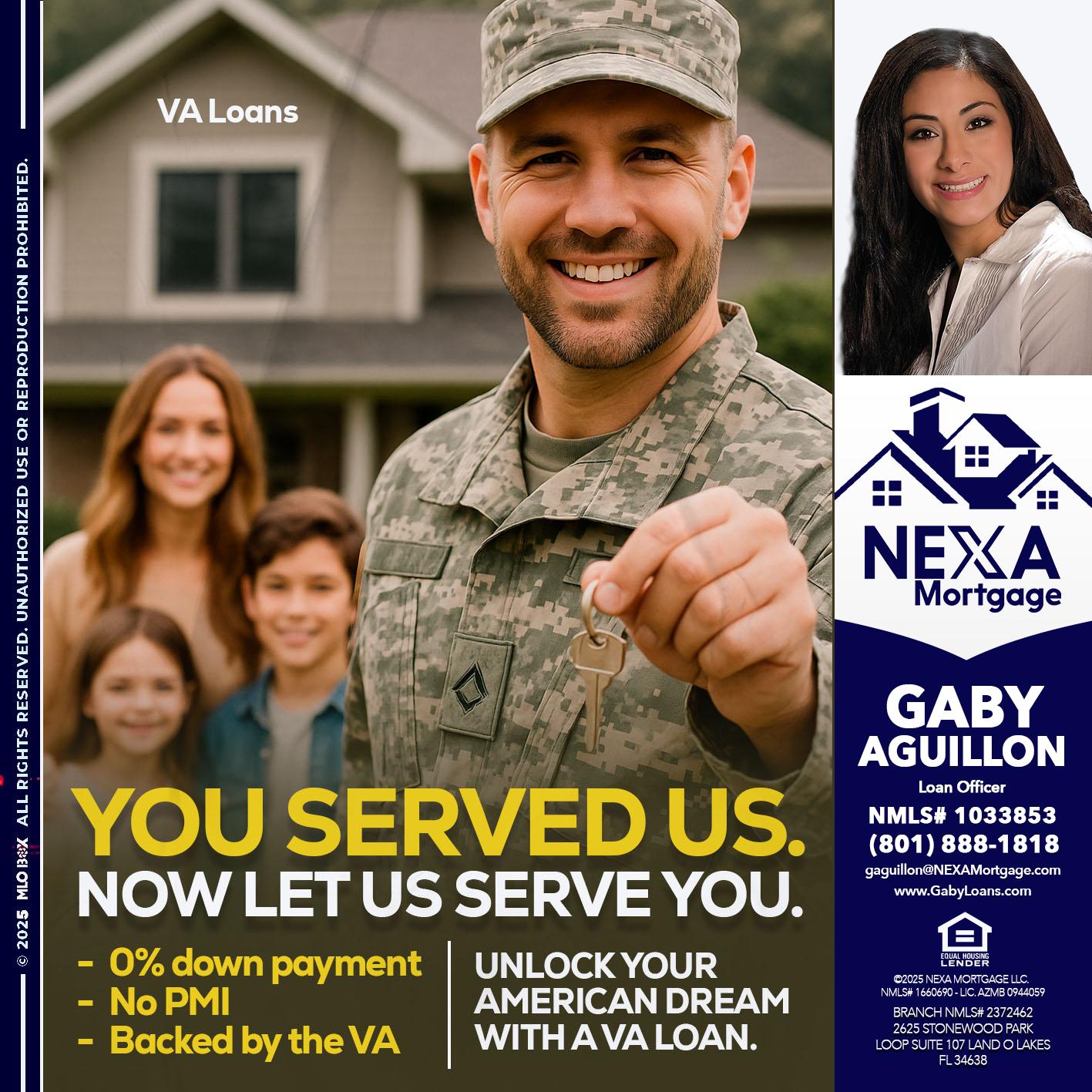 YOU DESERVED - Gaby Aguillon -Loan Officer