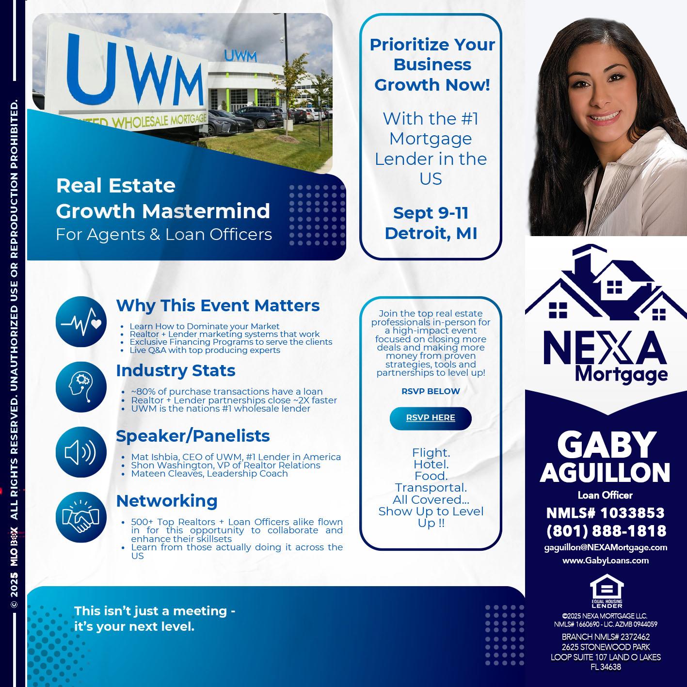 DETROIT TRIP - Gaby Aguillon -Loan Officer