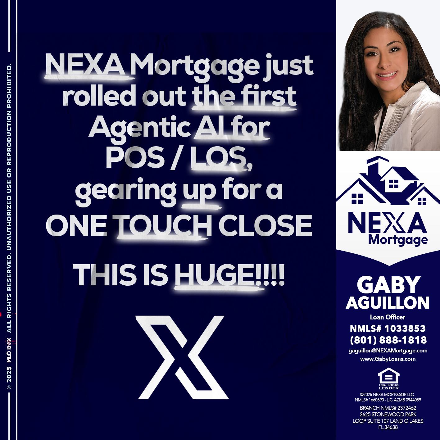 NEXA MORTGAGE - Gaby Aguillon -Loan Officer