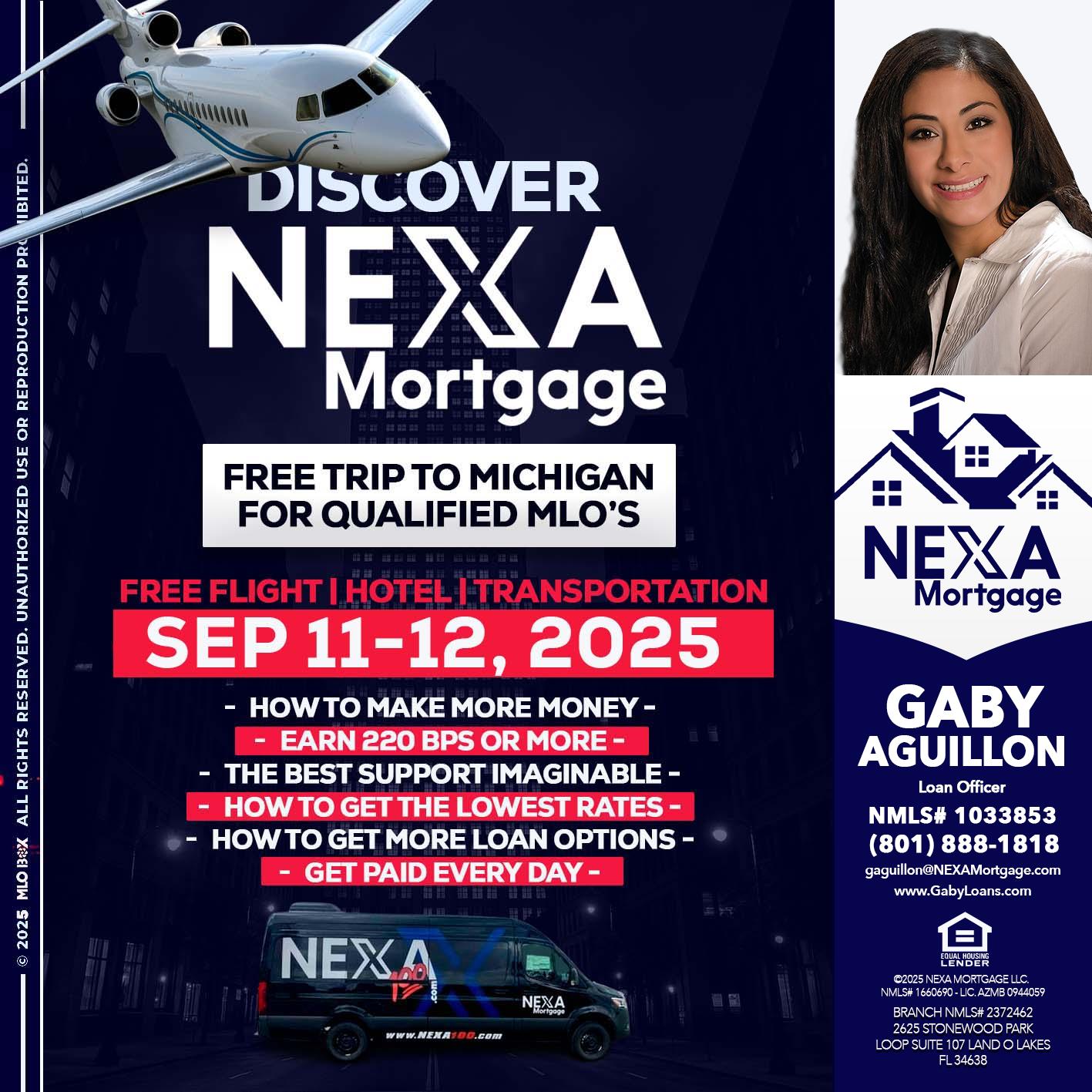DISCOVER NEXA MORTGAGE - Gaby Aguillon -Loan Officer