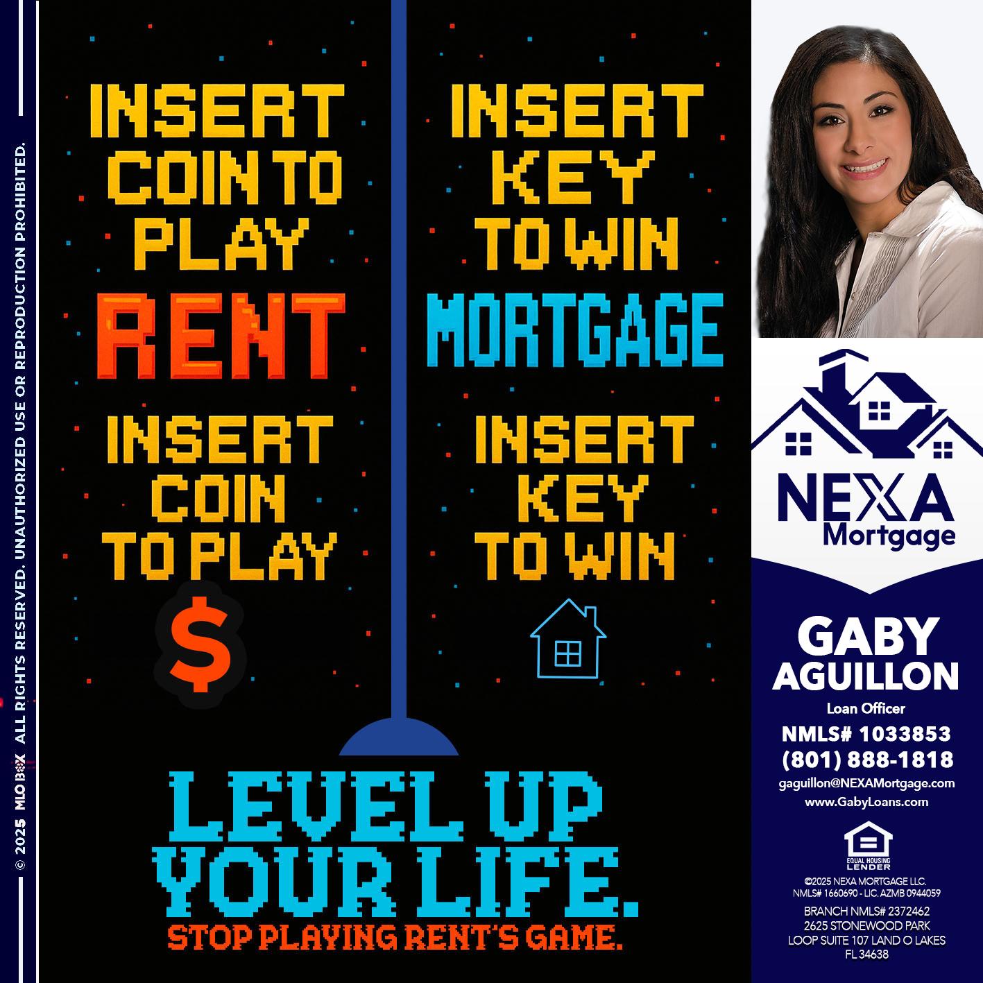 INSERT COIN - Gaby Aguillon -Loan Officer