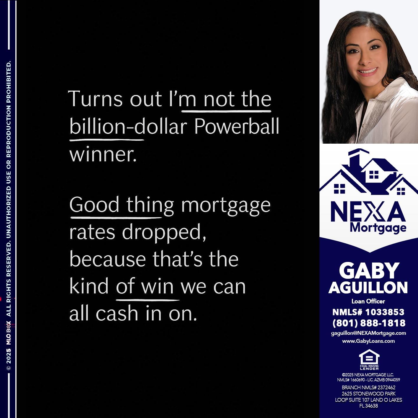 TURNS OUT - Gaby Aguillon -Loan Officer