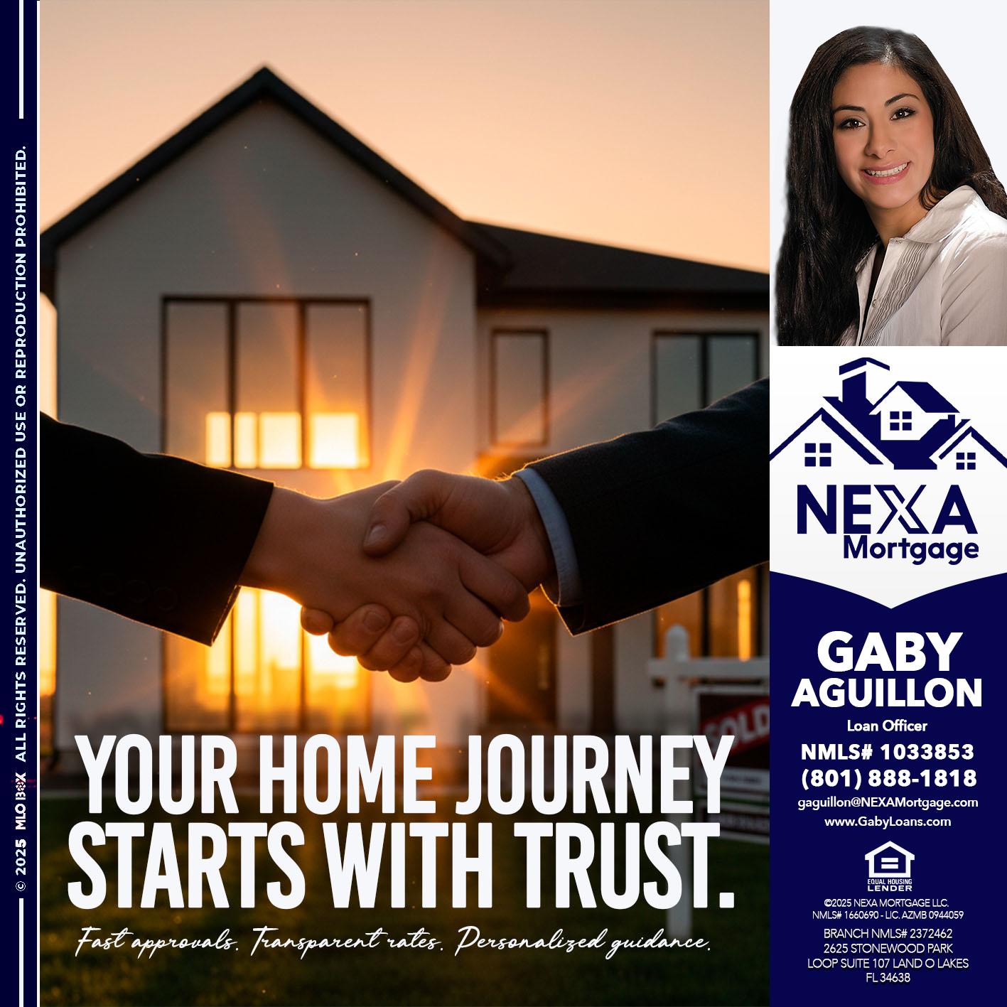 your home - Gaby Aguillon -Loan Officer