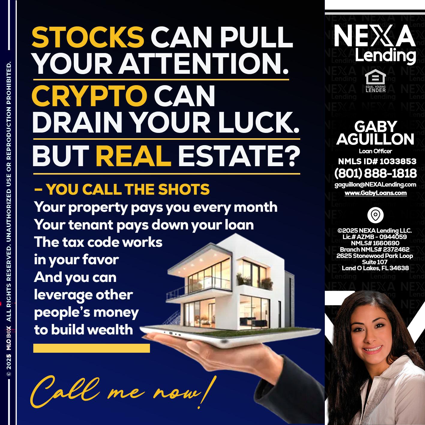 STOCK YOUR - Gaby Aguillon -Loan Officer