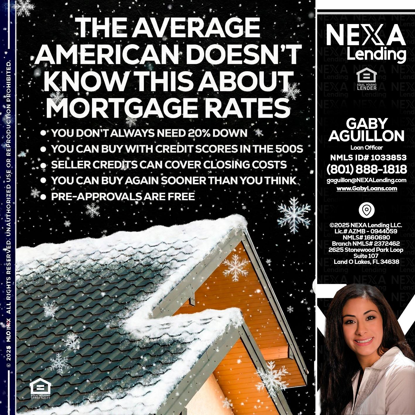 THE AVERAGE - Gaby Aguillon -Loan Officer