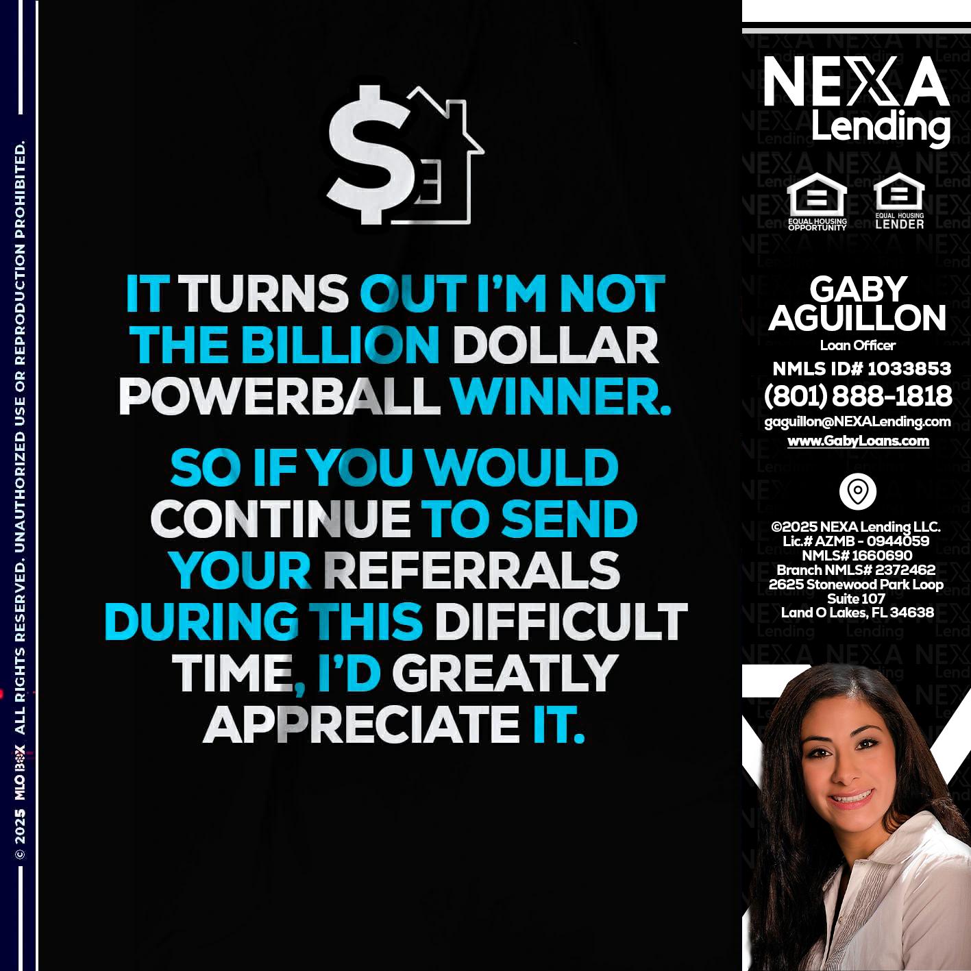 IT TURNS - Gaby Aguillon -Loan Officer