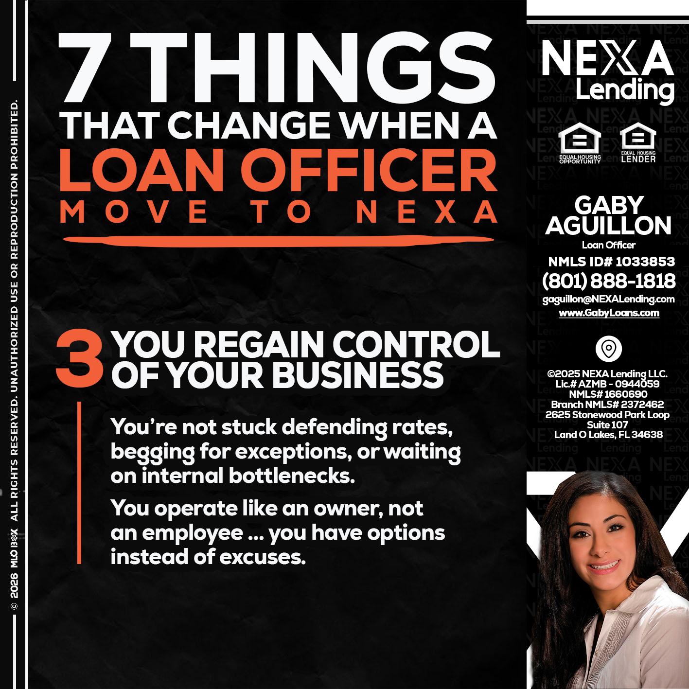 7 things (3) - Gaby Aguillon -Loan Officer