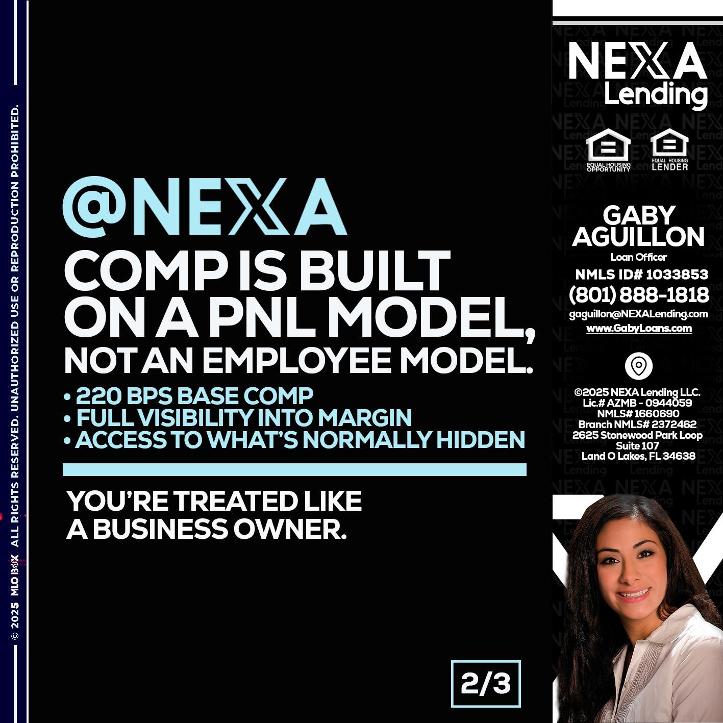 2 OF 3 - Gaby Aguillon -Loan Officer