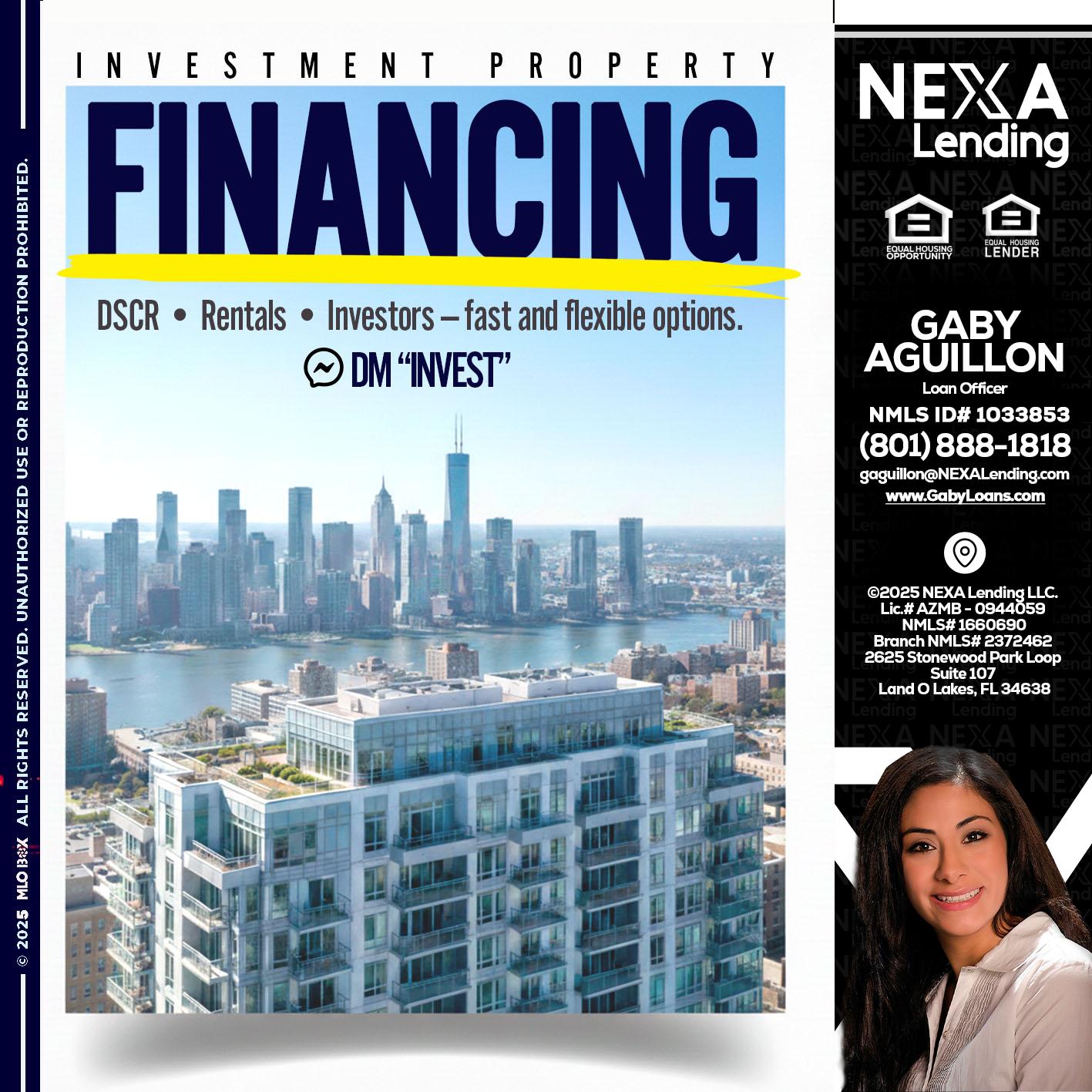 FINANCING - Gaby Aguillon -Loan Officer