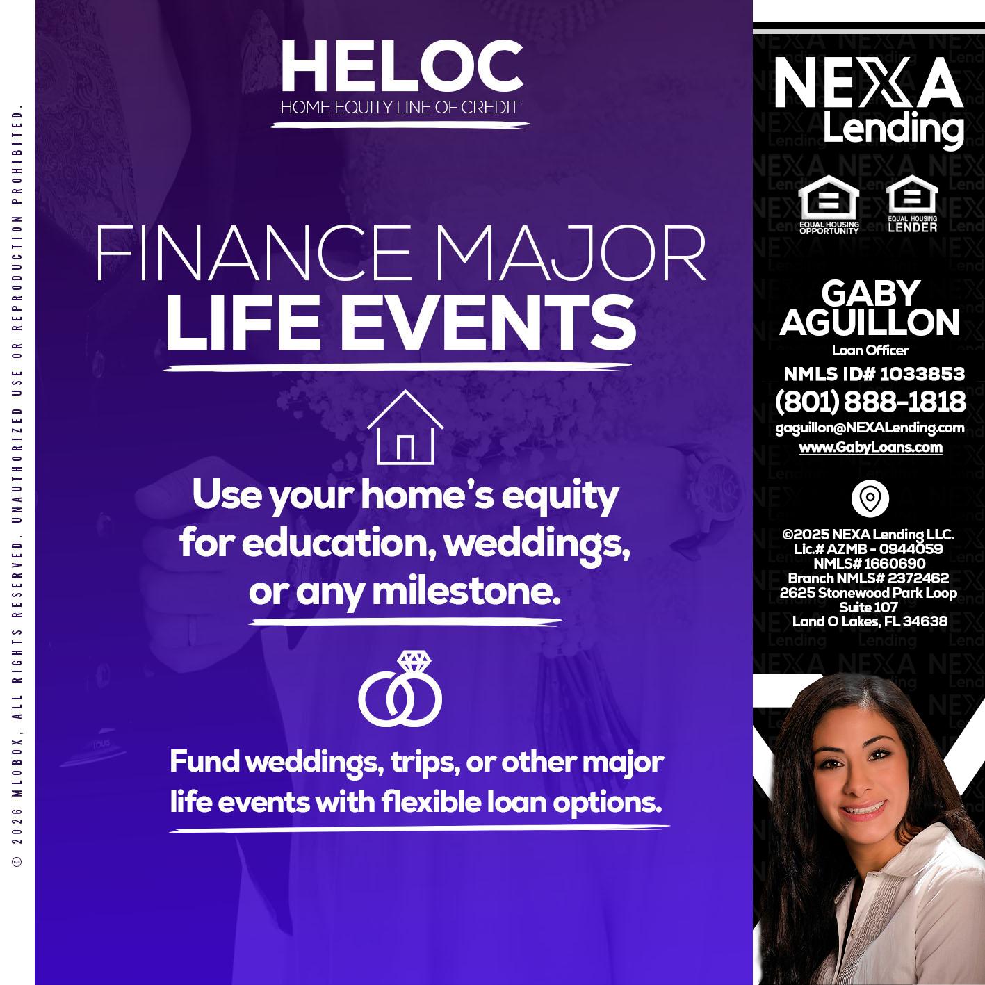 HELOC - Gaby Aguillon -Loan Officer