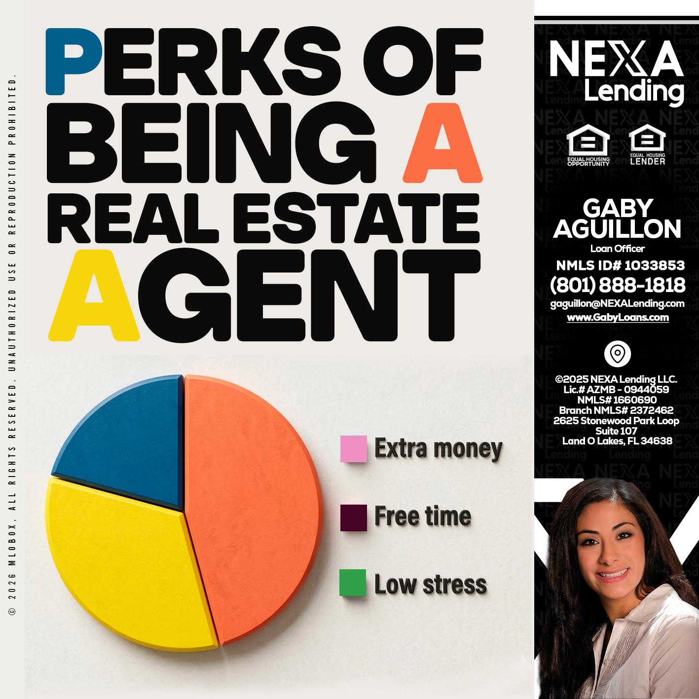 PERKS OF BEING - Gaby Aguillon -Loan Officer