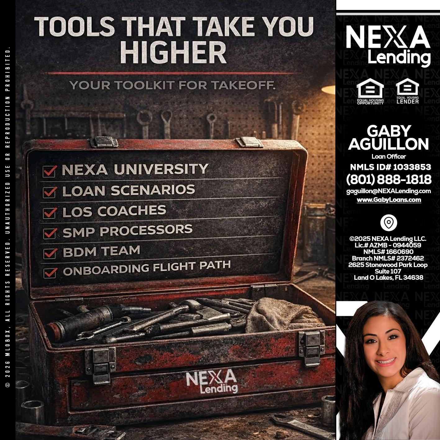 TOOLS THAT - Gaby Aguillon -Loan Officer