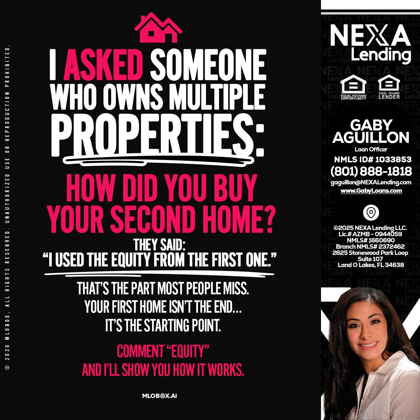 I ASKED SOMEONE - Gaby Aguillon -Loan Officer