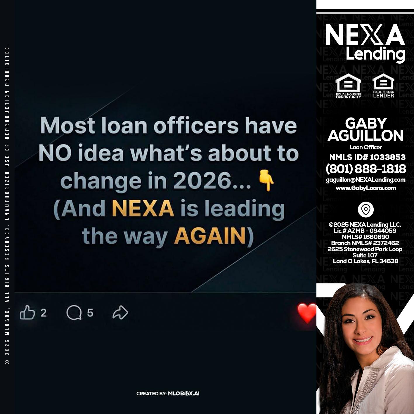 most loan officers - Gaby Aguillon -Loan Officer