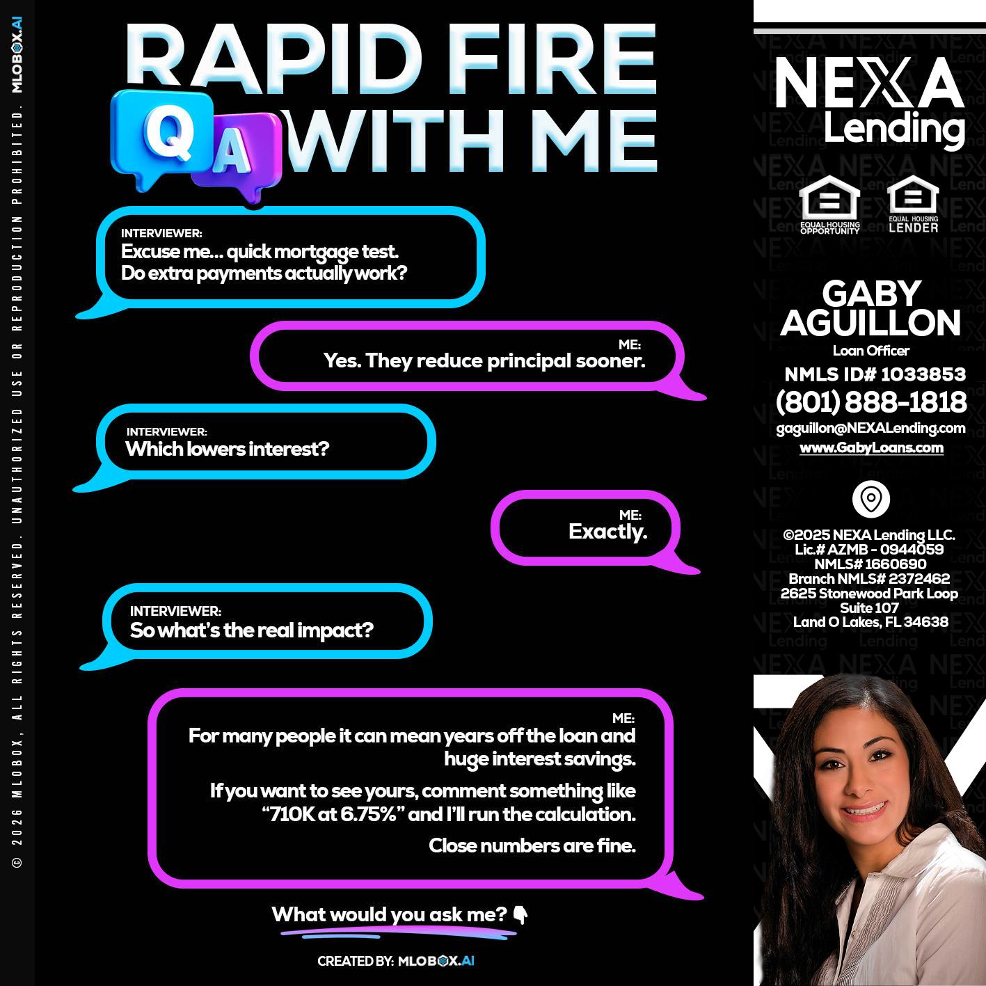 RAPID QA - Gaby Aguillon -Loan Officer