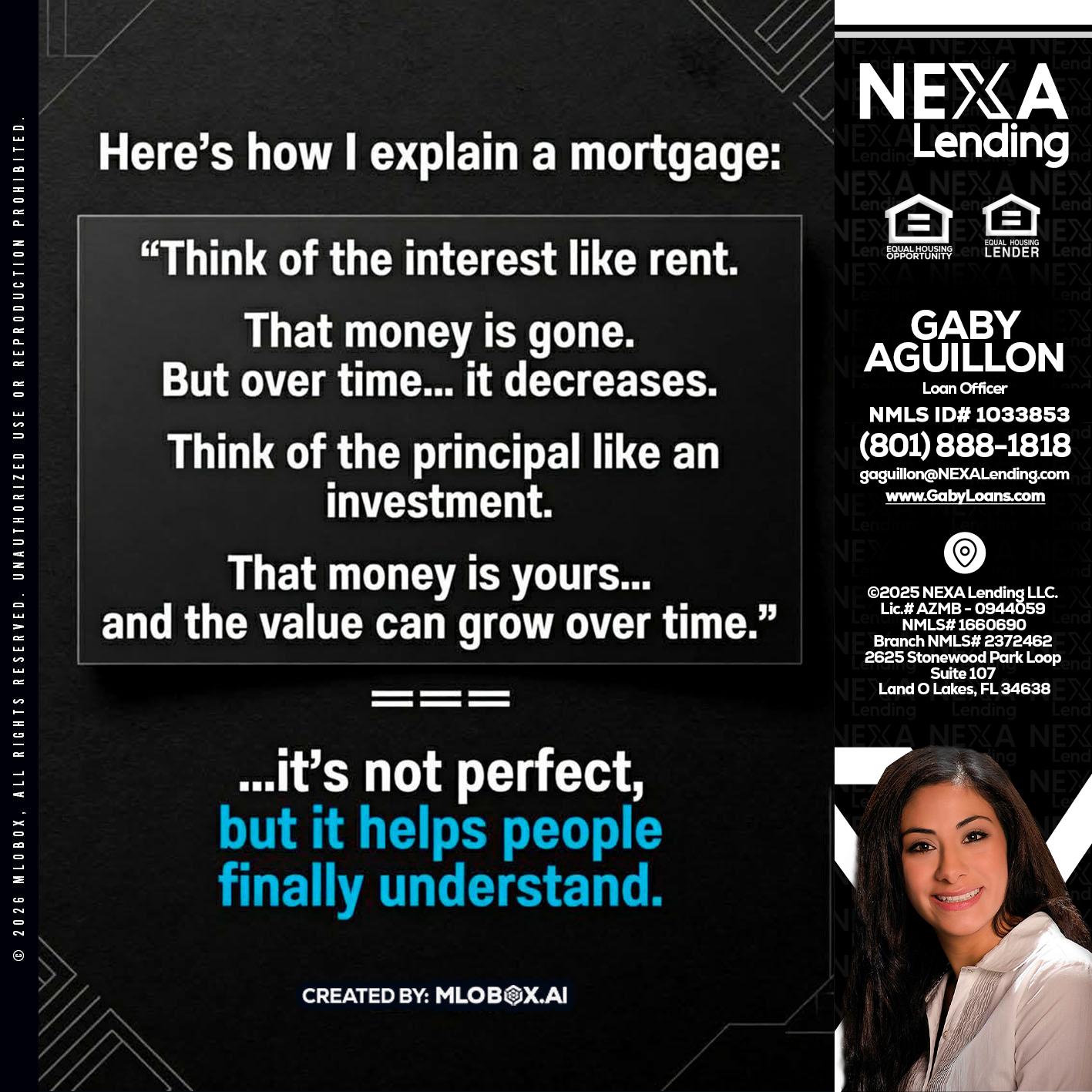 HERES NOW - Gaby Aguillon -Loan Officer