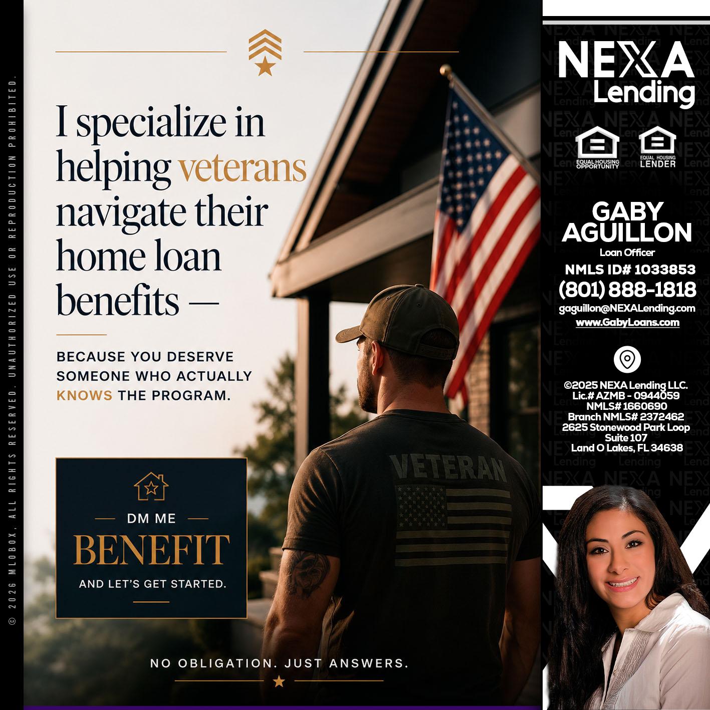 I SPECIALIZE - Gaby Aguillon -Loan Officer