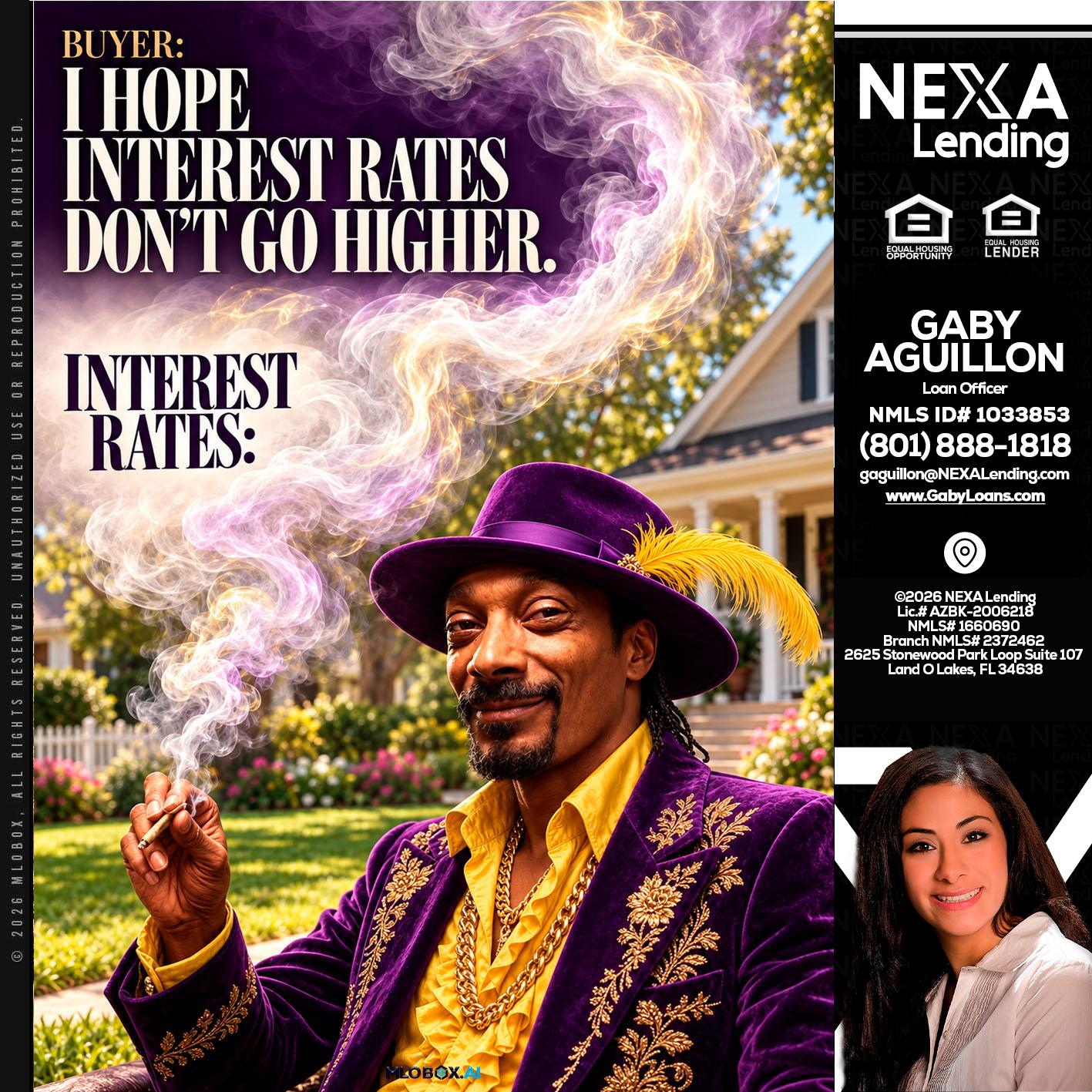 I HOPE RATES - Gaby Aguillon -Loan Officer