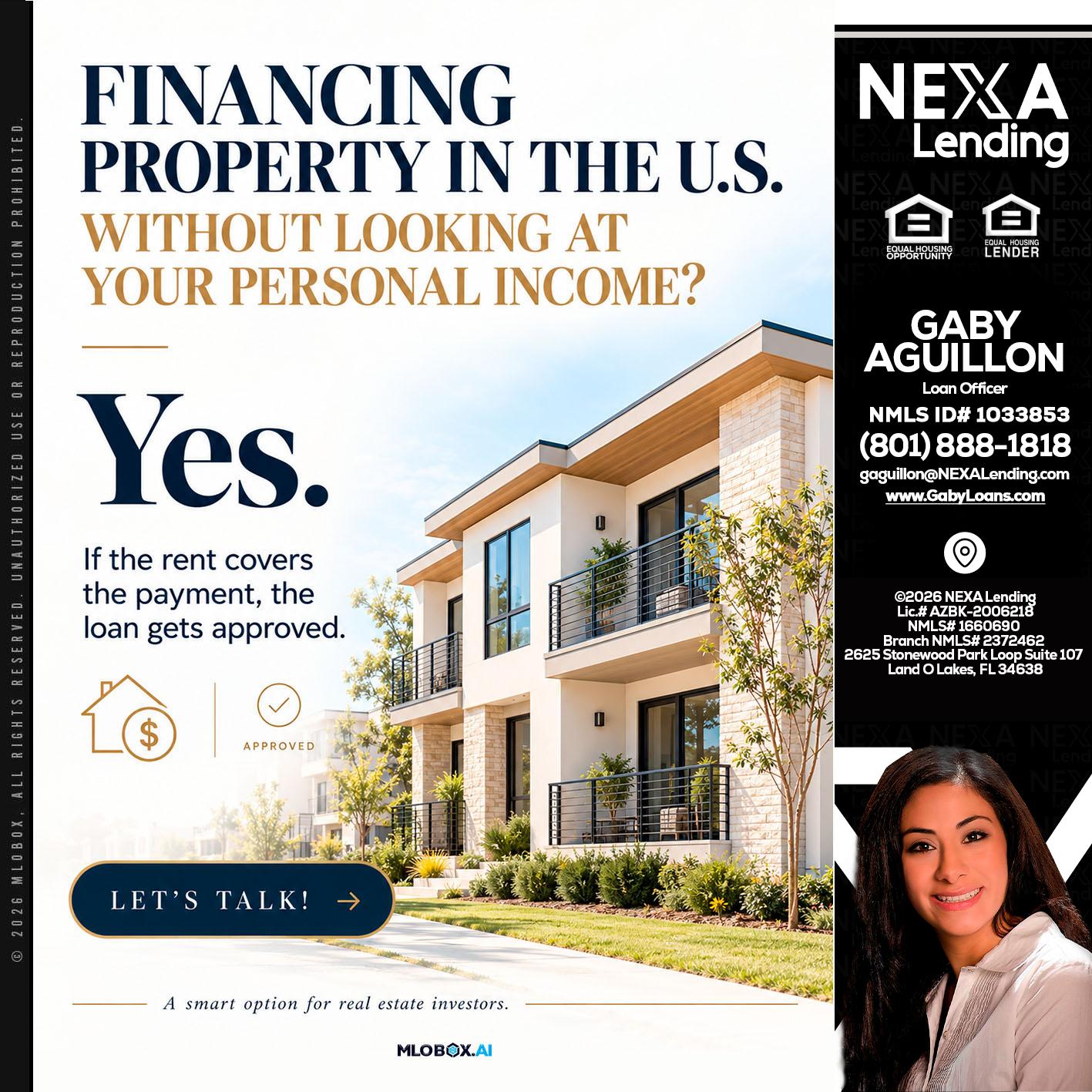 FINANCING - Gaby Aguillon -Loan Officer